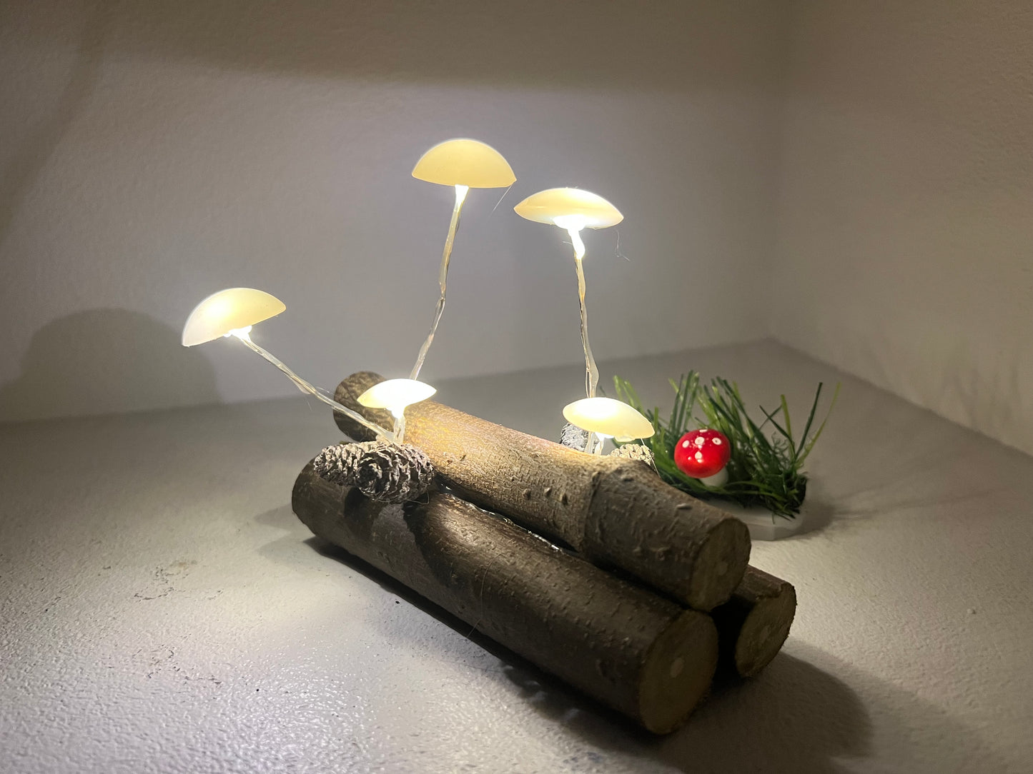 Model 4 - hand made mushroom lamp