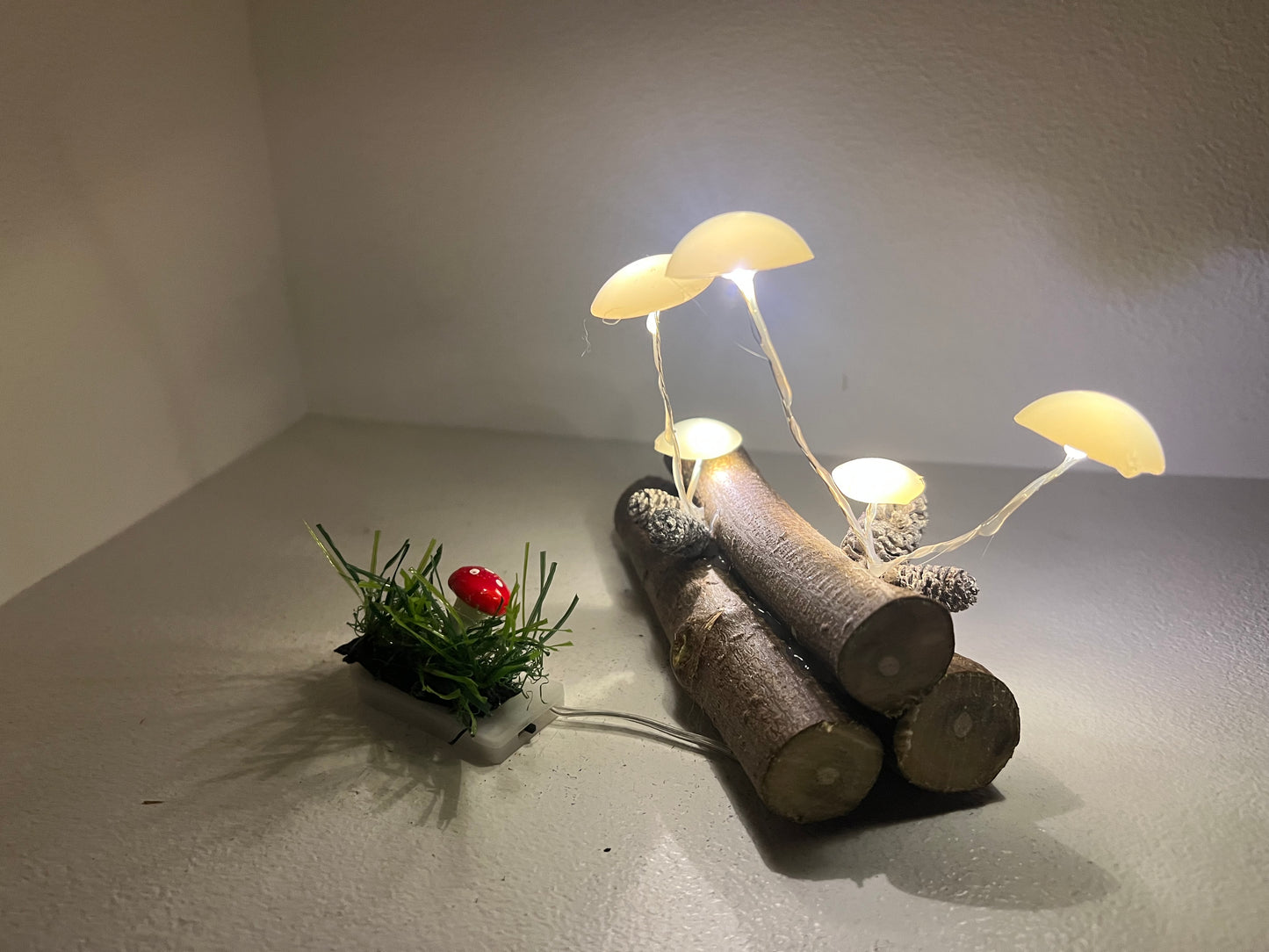 Model 4 - hand made mushroom lamp